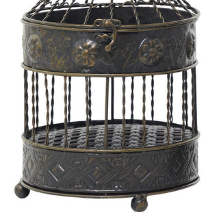 Vintage Metal Birdcage, Set of 2