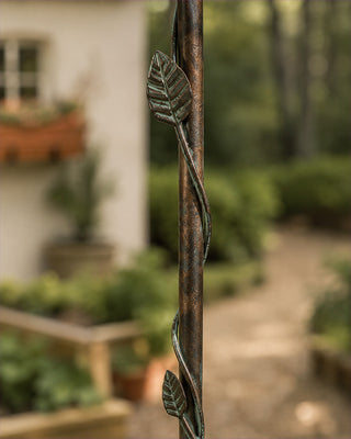 Iron Umbrella Birdfeeder Yard Stake 40 Inches