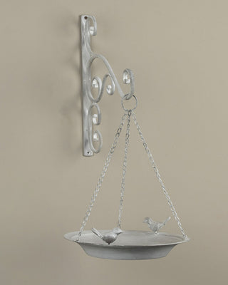 Pair of Birds Hanging Bird Feeder with Wall Bracket