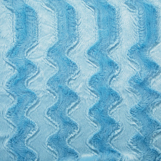 Faux Fur Blue Sky Soft Throw Blanket