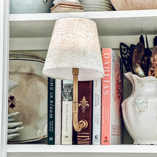 Book Lover's Remote Control Table Lamp