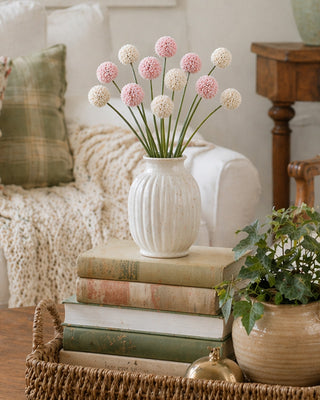 Billy Ball Bouquet - Pink or White Craspedia Stems