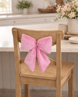 Faux Fur Bow with Clip, Choose Your Style