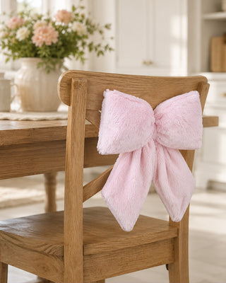 Faux Fur Bow with Clip, Choose Your Style