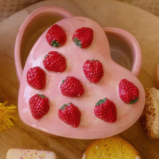 Dessert Cake Storage Boxes, Set of 3 with Tiered Heart and Round Design