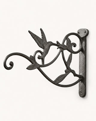 Cast Iron Hummingbird Wall Bracket Garden Hook