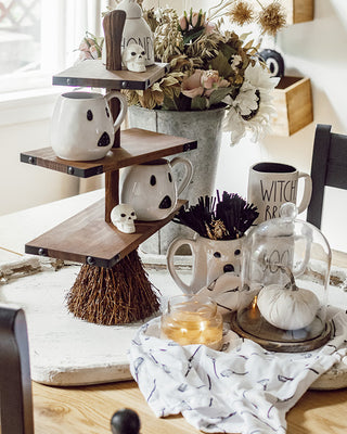 Witchy Broom Display Tray