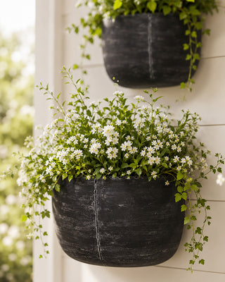 Tiered Living Wall Bucket Planters, Set of 2