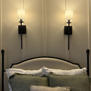 Remote Control LED Wall Sconce, Set of Two