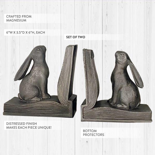 Bunny Bookends - Decor Steals