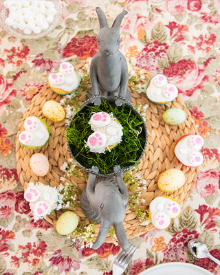 Standing Bunny Duo with Removable Tray | Indoor/Outdoor