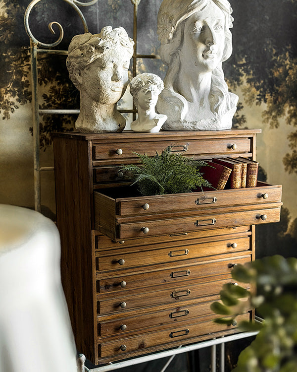 Collector's Cabinet with Card Drawers
