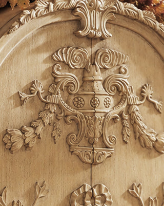 Grand Victorian Wood Storage Cabinet