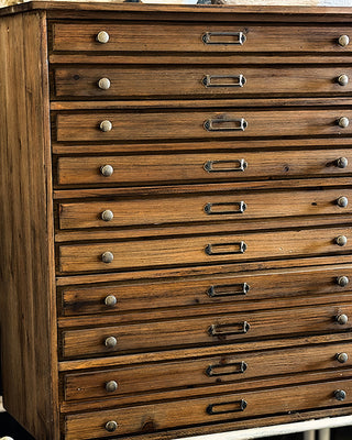 Collector's Cabinet with Card Drawers