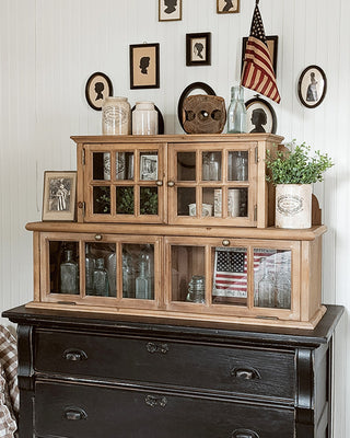 Classic Apothecary Display Cabinet