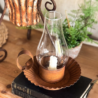 Old World Lantern Candle Holder, Set of Two