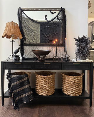 Cast Iron Spider Taper Candle Holders, Set of 2