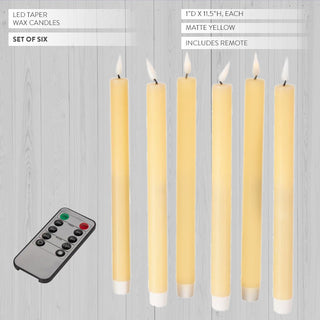 Flameless candles product specifications