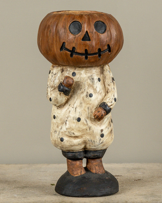 Vintage Paper Mache Pumpkin Candy Dish, Choose Your Style