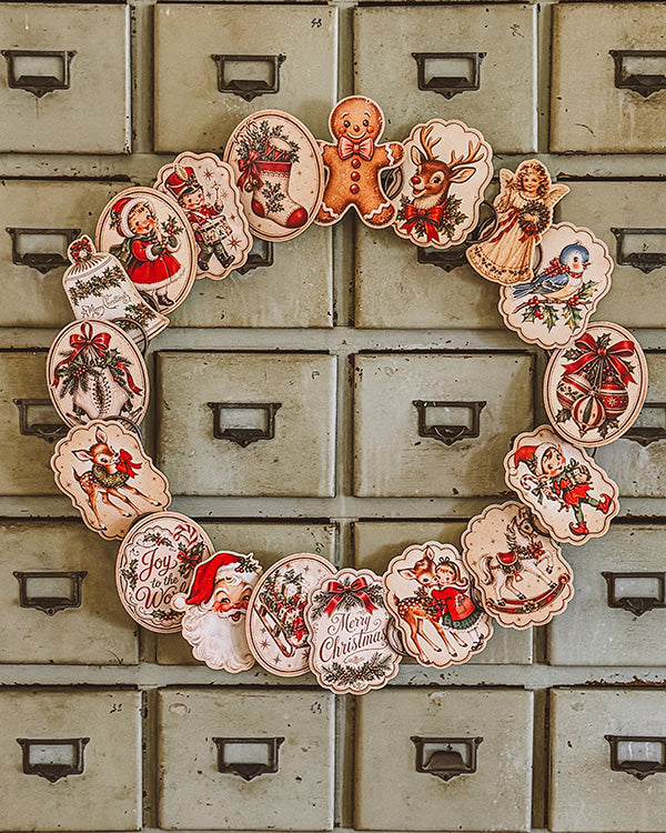 Christmas Card Wreath Collection, Choose Your Style
