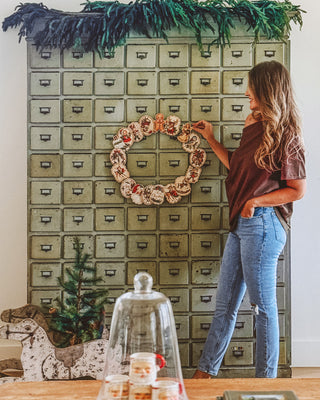 Christmas Card Wreath Collection, Choose Your Style