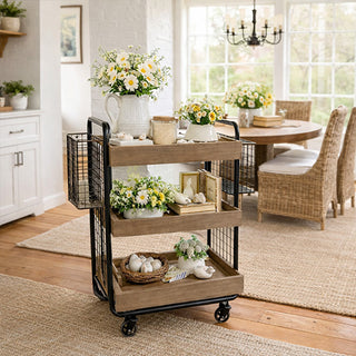 modern farmhouse cart