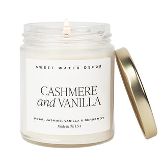 Cashmere and Vanilla Soy Candle