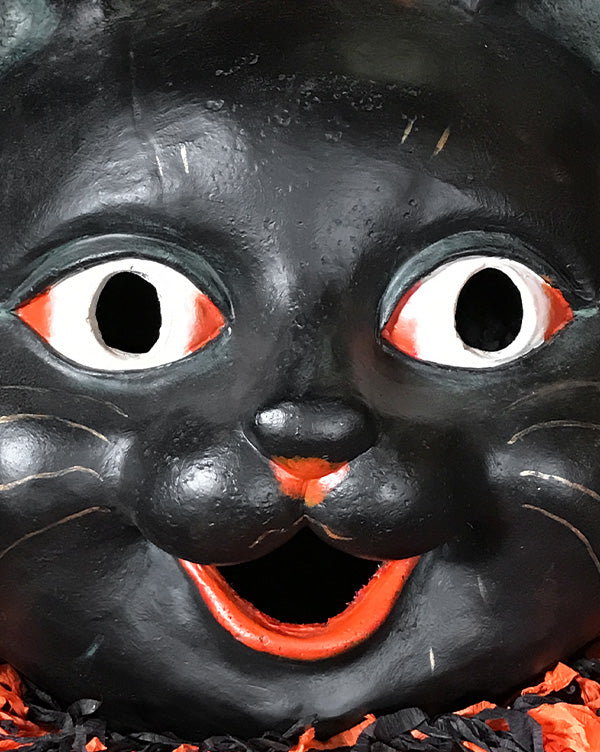 Vintage Inspired Cat Jack-o-lantern, Choose Your Style