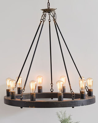 ceiling chandelier rustic lighting statement fixture