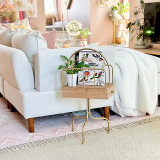farmhouse style bedside table 

