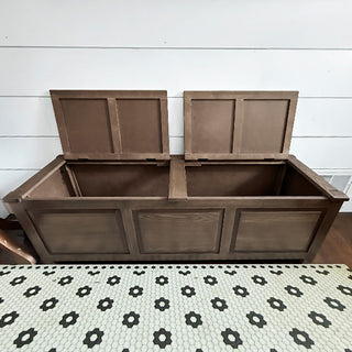 Georgian Chest Entryway Storage Bench