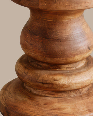  Farmhouse candle holder dimensions view
