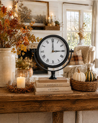Classic Roman Numeral Tabletop Clock