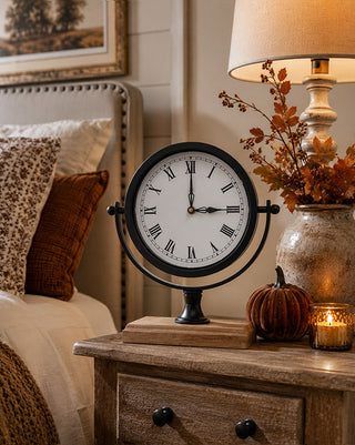 Classic Roman Numeral Tabletop Clock