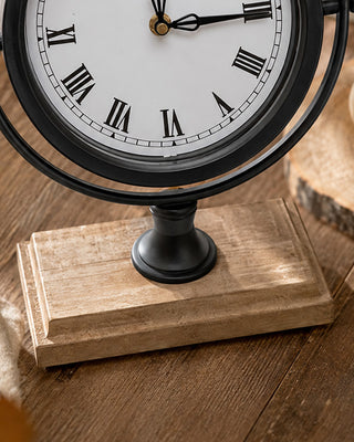 Classic Roman Numeral Tabletop Clock