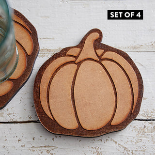 pumpkin coaster