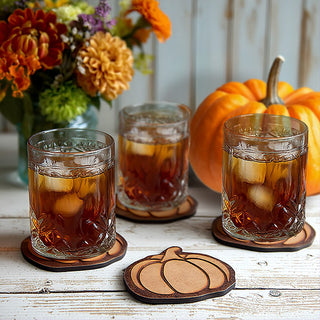 pumpkin coaster