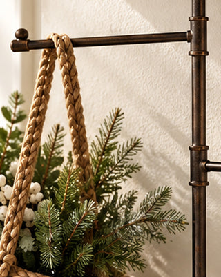 Rustic Wall Mounted Swivel Coat Rack