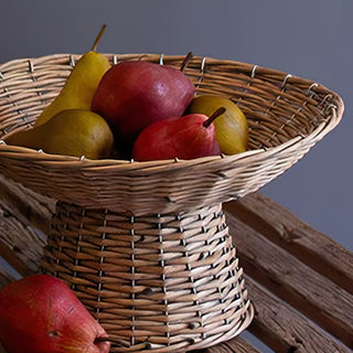 Woven Whispers Wicker Compotes, Set of 3 | Where Natural Meets Noteworthy