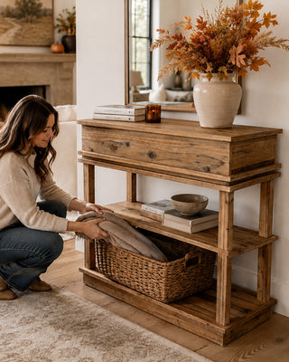 Heritage Farmhouse Console Table