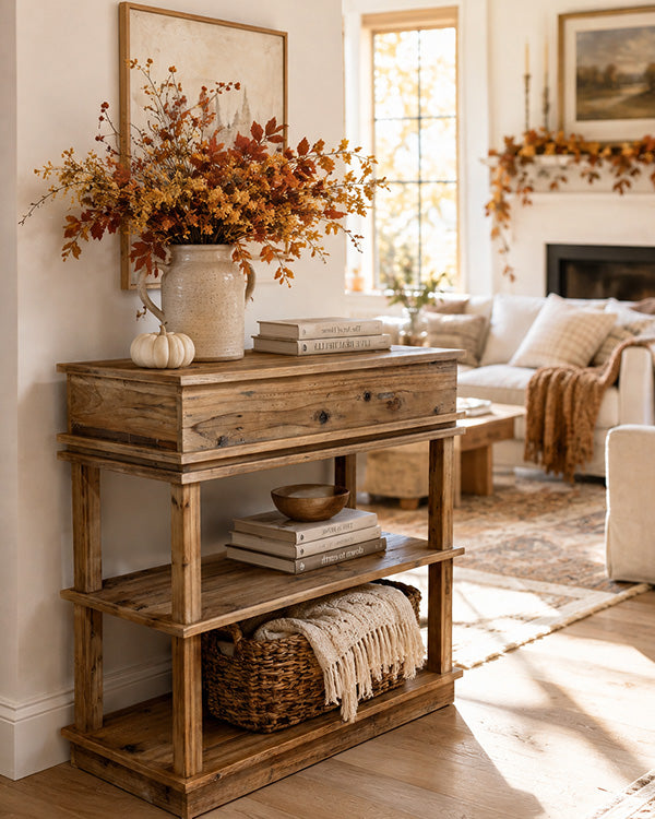 Heritage Farmhouse Console Table