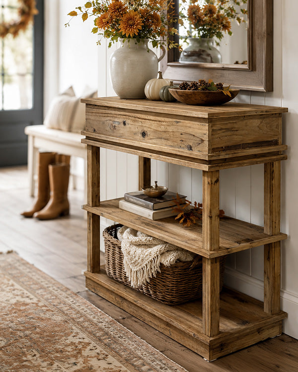 Heritage Farmhouse Console Table