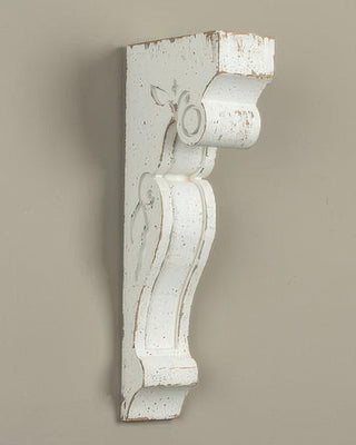 White Painted Wood Architectural Corbel Bracket
