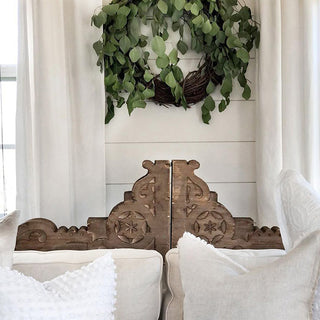 Large Wood Corbels Set of 2