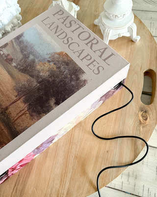 Book Cord Hideaway Decorative Cable Organizer