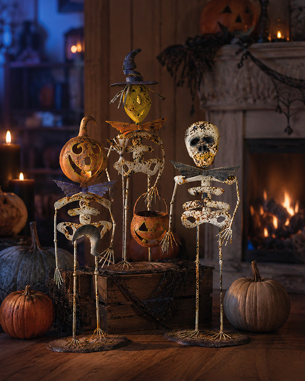 Distressed Halloween Creatures, Set of Three