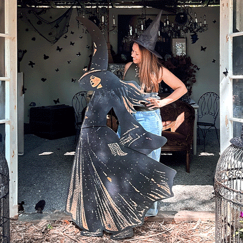 Lifesize Cutout Indoor/Outdoor Halloween Decor, Choose Your Style Sp