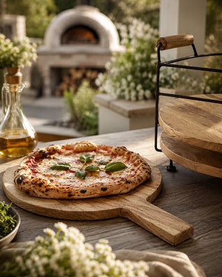 Wooden Cutting Boards with Storage Stand