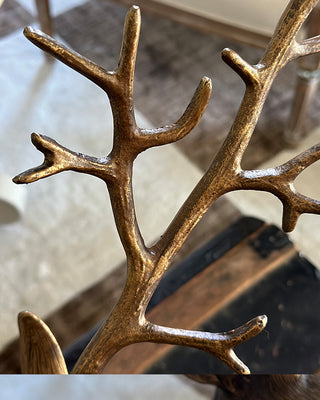 Majestic Deer Head Sculpture