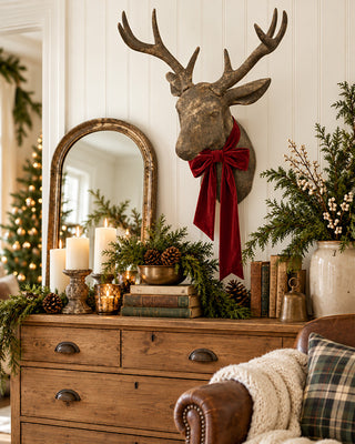 Alpine Lodge Faux Deer Head Wall Mount